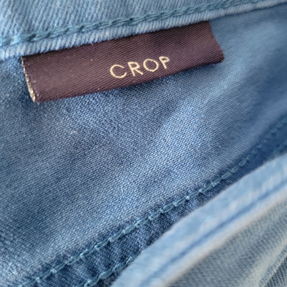 NYDJ Women's Blue Crop Pants Slimming Plus Size 16 - Picture 4 of 8